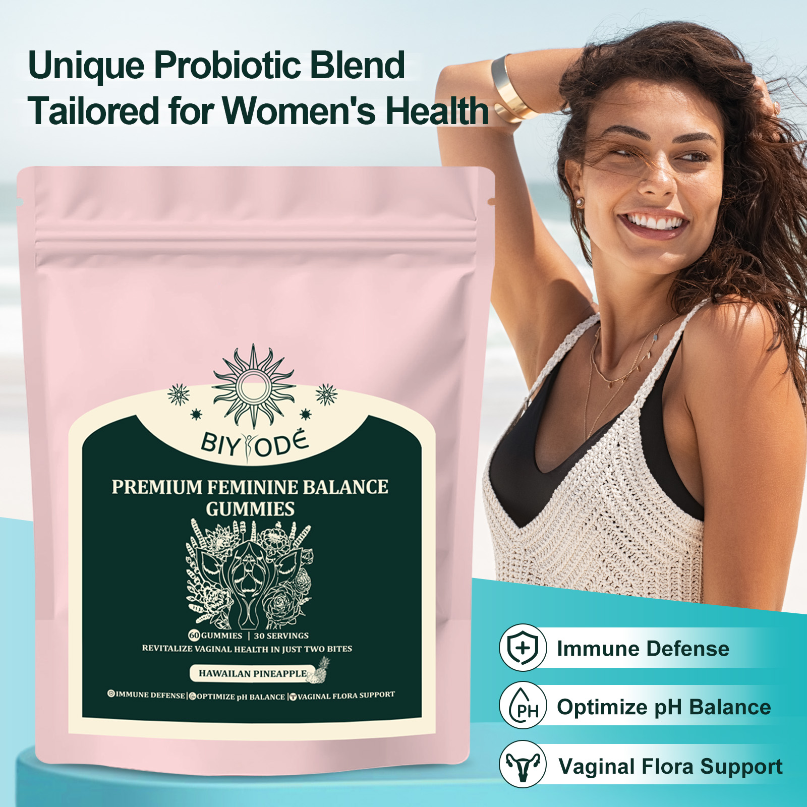 2 BAG Premium Feminine Balance - огляд і ціна Health Wellness Gummies