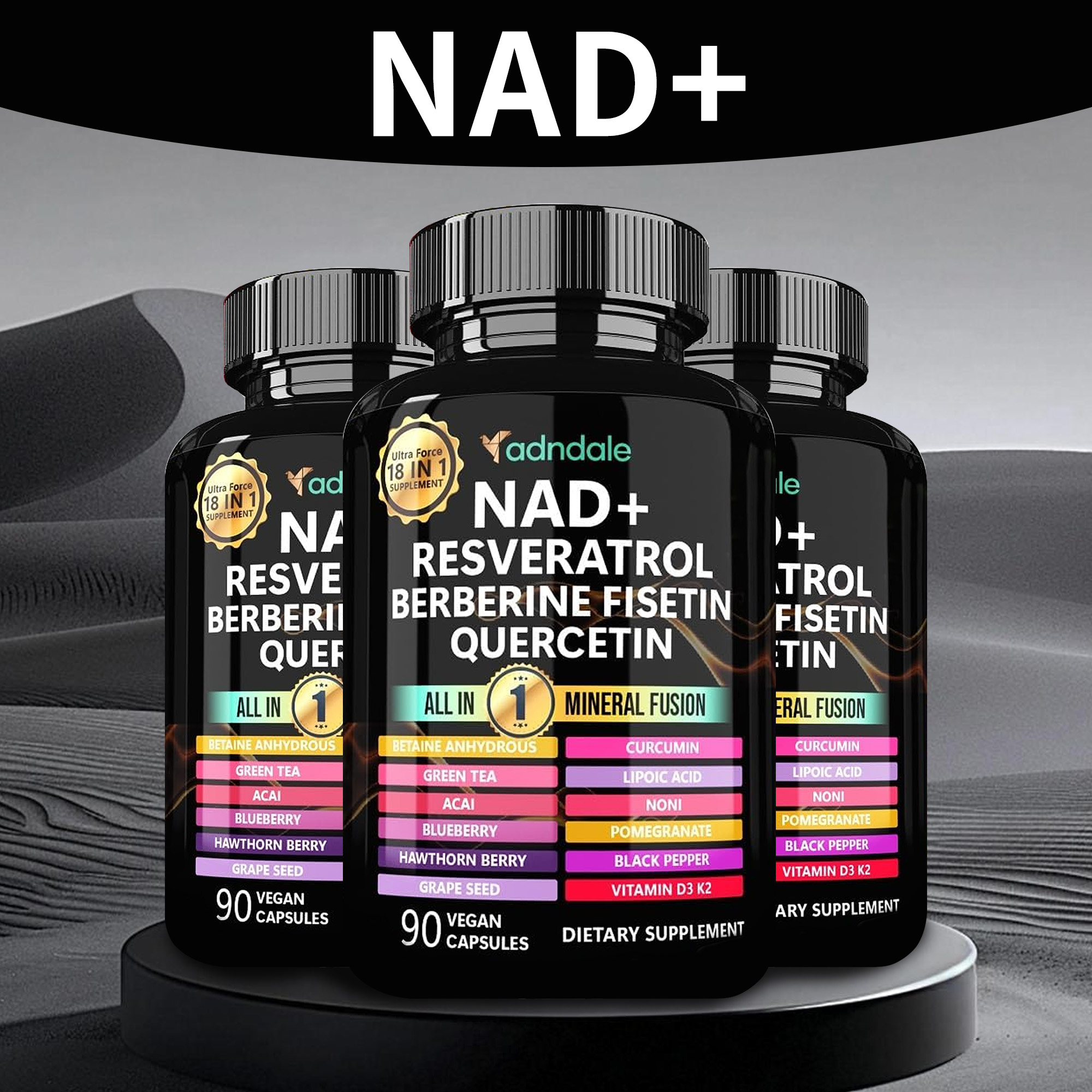 90pcs NAD Supplement - Longevi - огляд і ціна Longevity Health & Wellness Hotel Adults Only