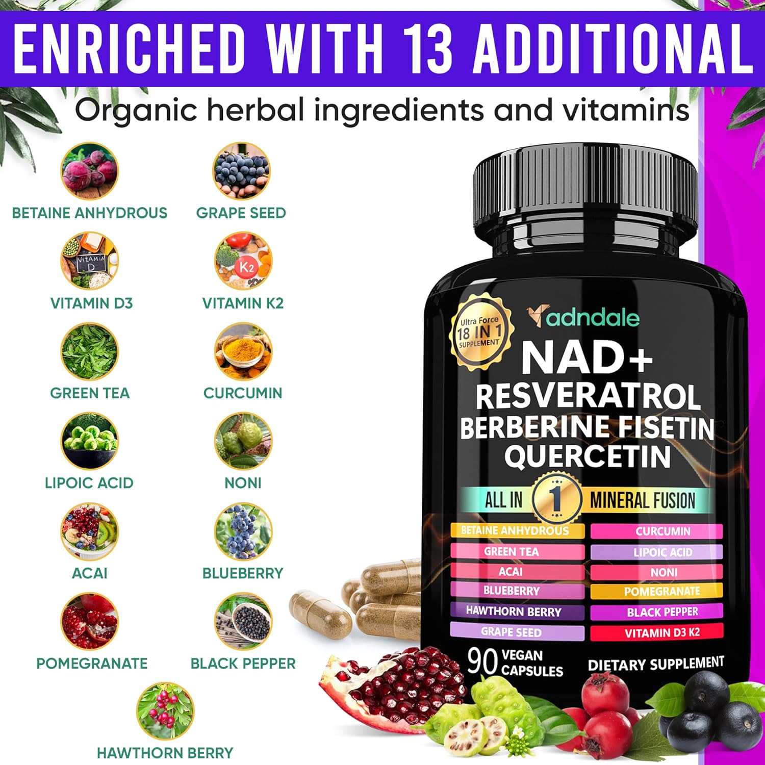 90pcs NAD Supplement - Longevi - огляд і ціна Longevity Health & Wellness Hotel Adults Only