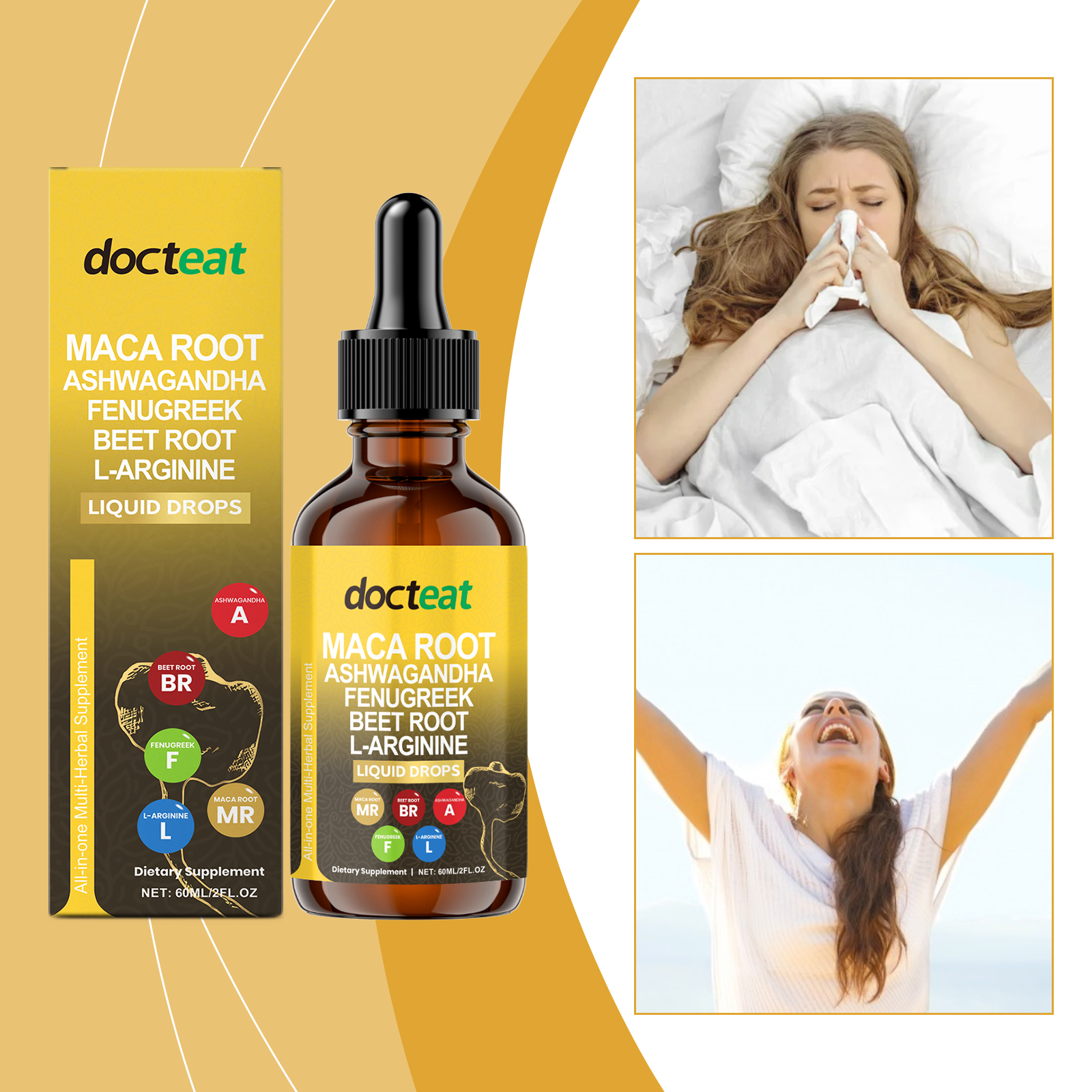 Maca Supplement -Improve Perfo - огляд і ціна Health Wellness Gummies