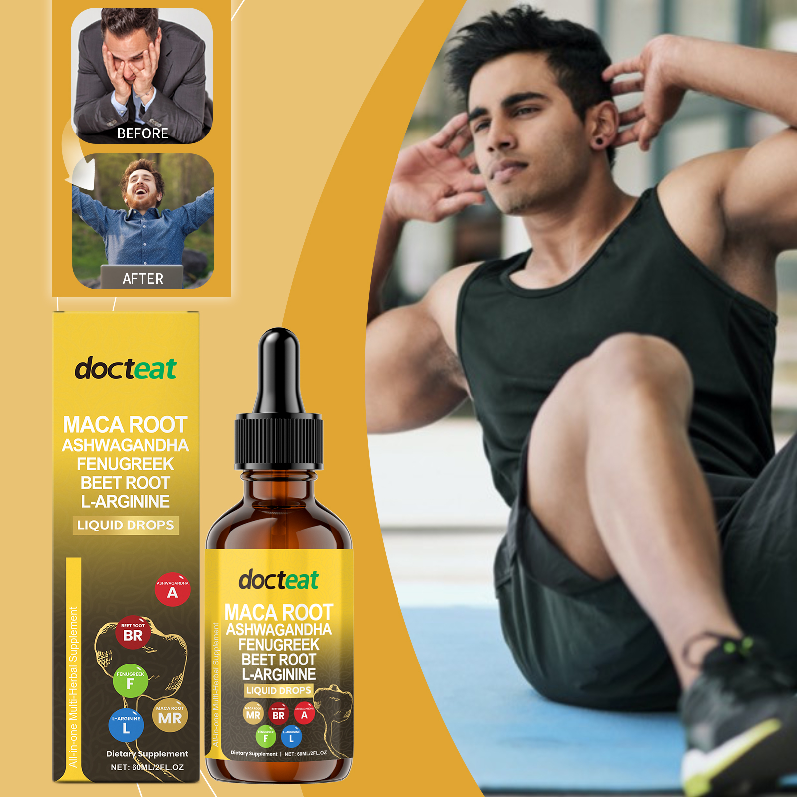 Maca Supplement -Improve Perfo - огляд і ціна Health Wellness Gummies