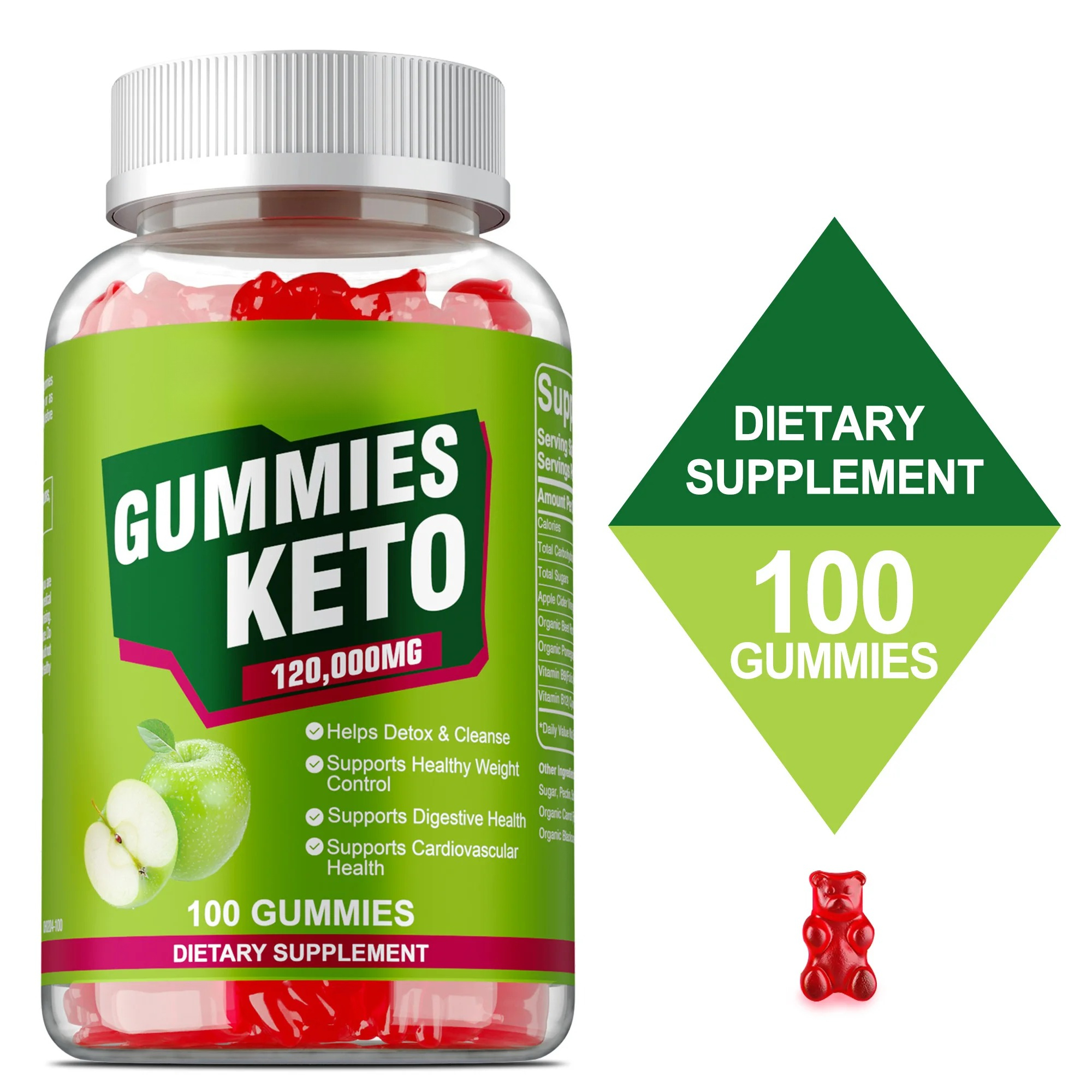 Keto Gummies - with Apple Cide - огляд і ціна Health Wellness Gummies