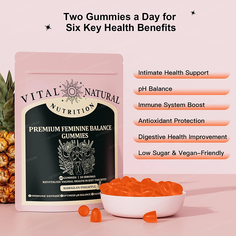 Premium Feminine Balance Gummi - огляд і ціна Health Wellness Gummies