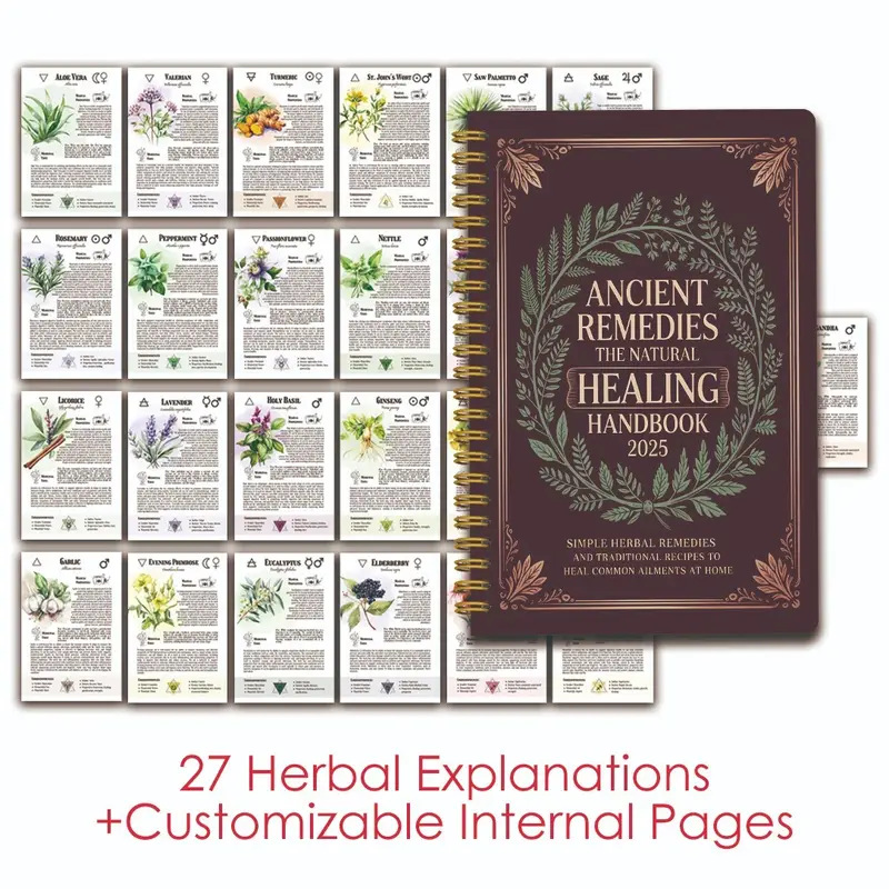 Natural Remedies Handbook with - огляд і ціна Health & Wellness Rehab