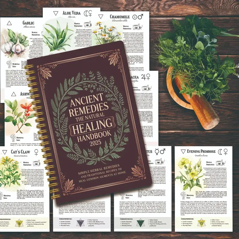 Natural Remedies Handbook with - огляд і ціна Health & Wellness Rehab