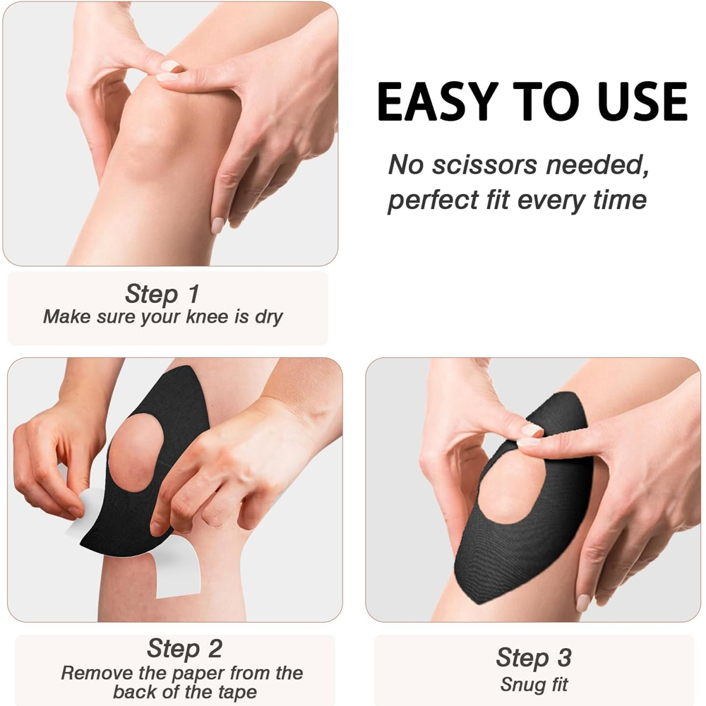 RGGMQQ 15 Pcs Kinesiology Tape - огляд і ціна Sports Taping Precut