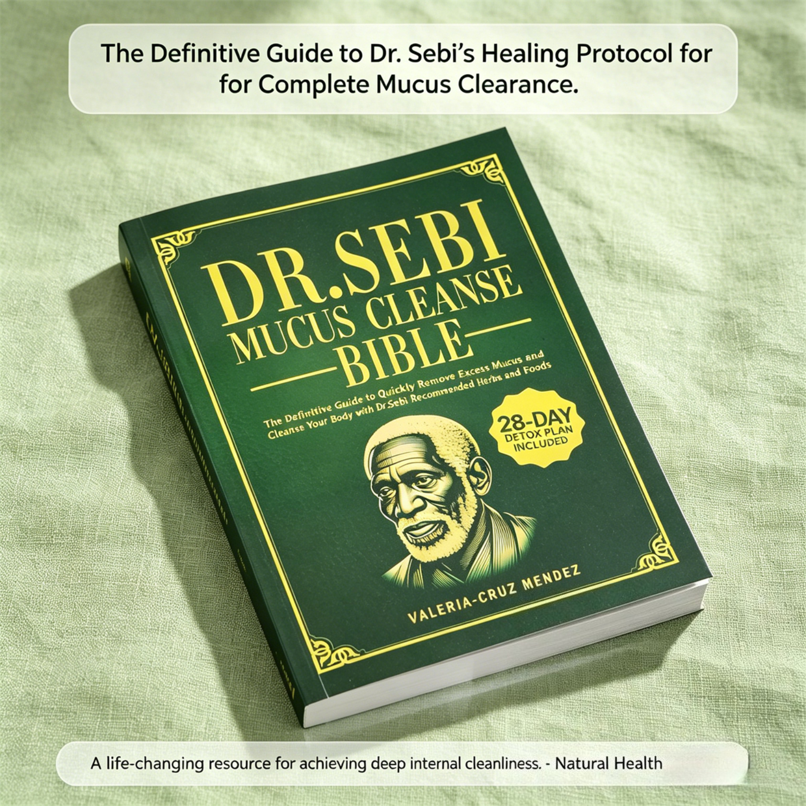 Dr. Sebi Mucus Cleanse Bible 2 - огляд і ціна Health Wellness Food