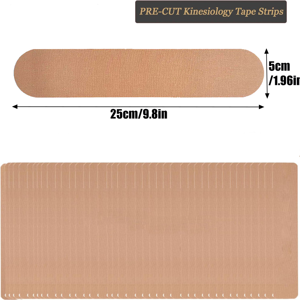 10 PCS Precut Kinesiology Tape - огляд і ціна Sports Taping Precut