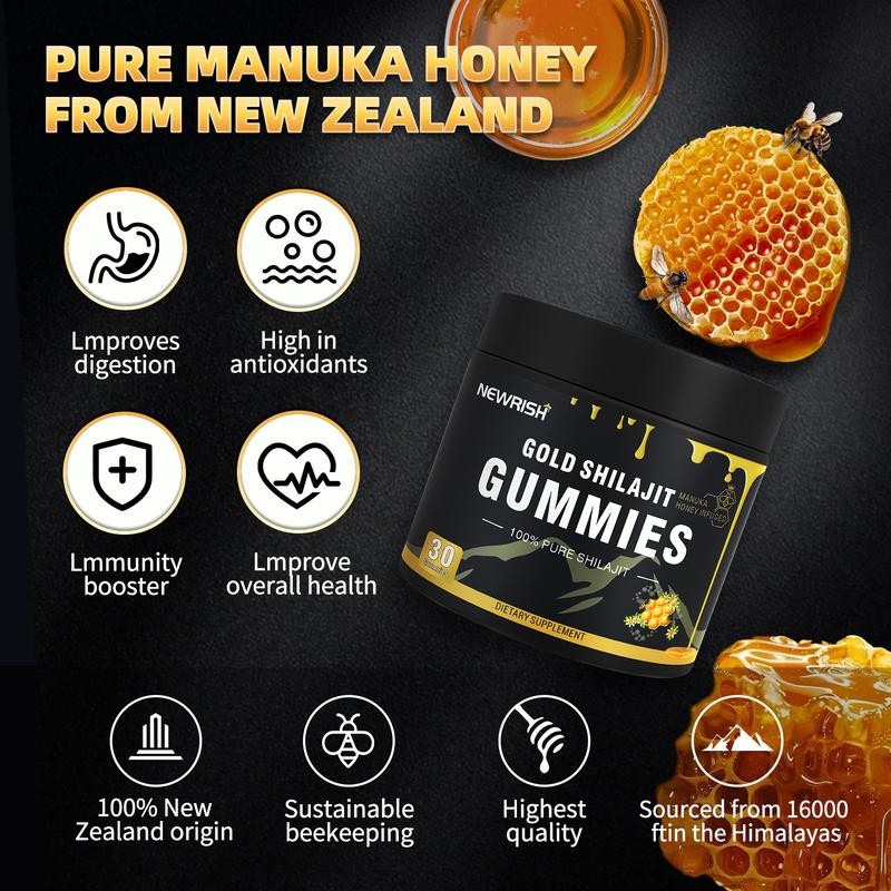 Shilajit Gummies - Promotes Br - огляд і ціна Health Wellness Gummies
