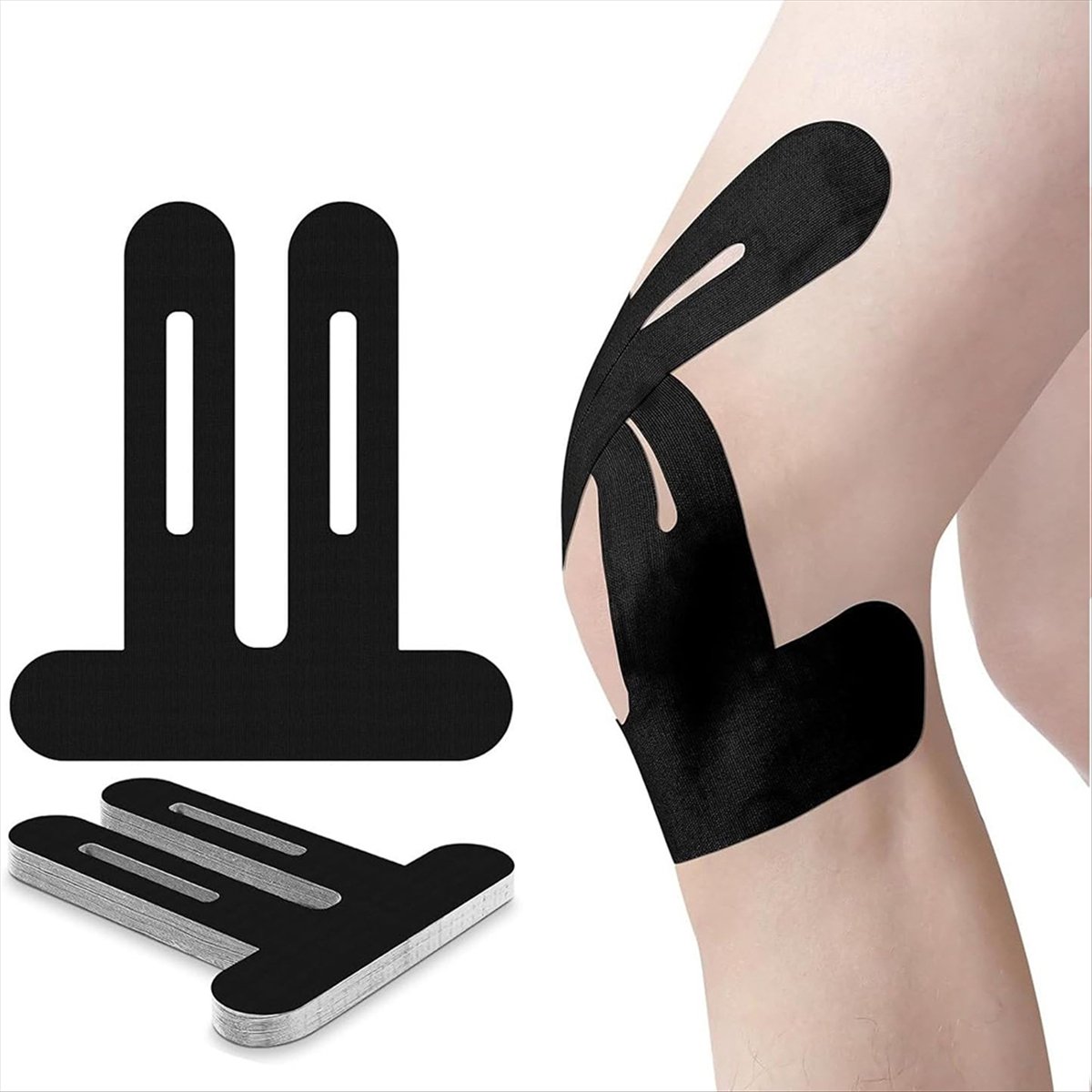 10pcs Precut Kinesiology Knee  - огляд і ціна Sports Taping Precut