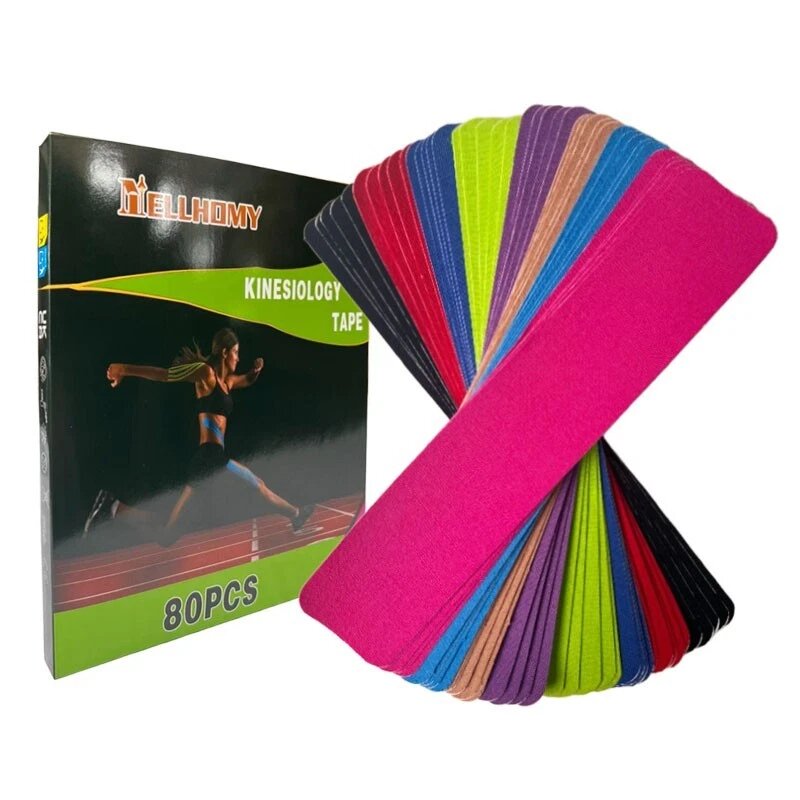 80pcs Sports Tape Cotton Elast - огляд і ціна Sports Taping Precut