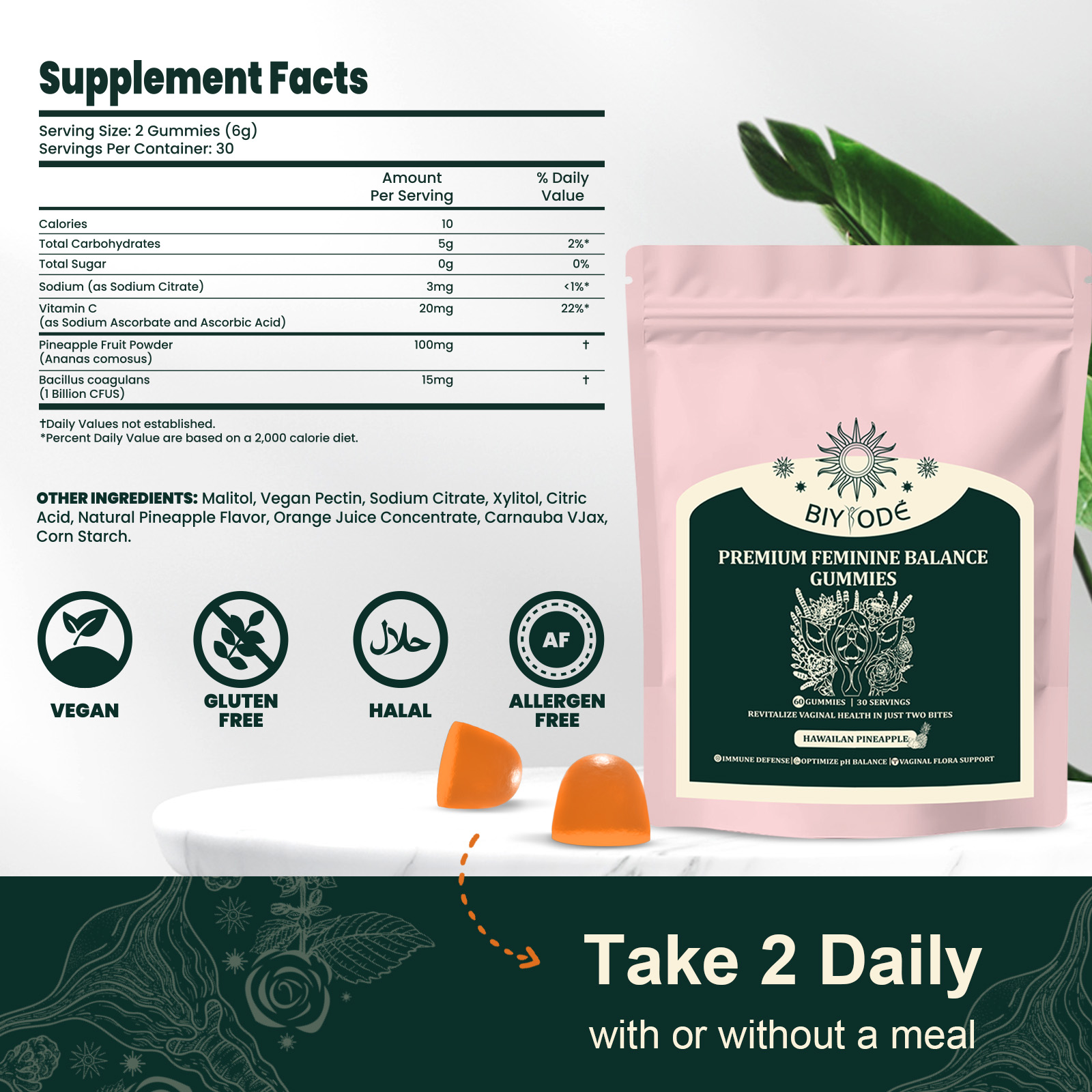 4 BAG Premium Feminine Balance - огляд і ціна Health Wellness Gummies