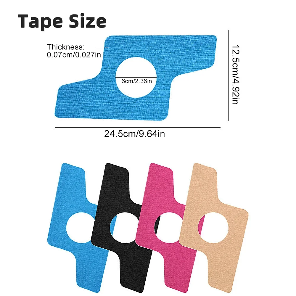 5PCS Precut Knee Kinesiology T - огляд і ціна Sports Taping Precut