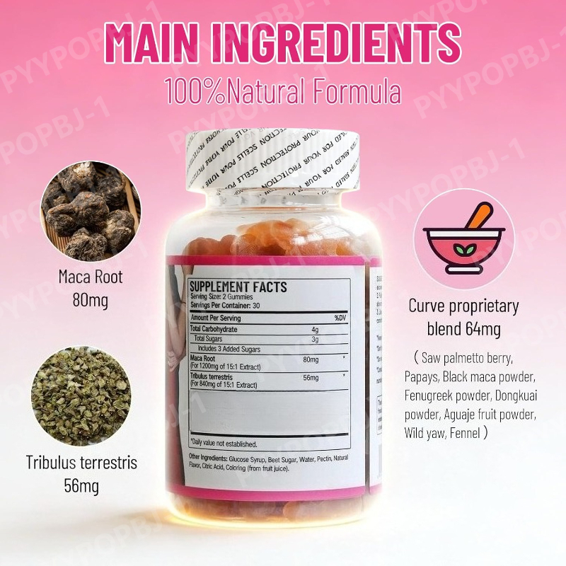 Maca Root Gummies with Herbal  - огляд і ціна Health Wellness Gummies