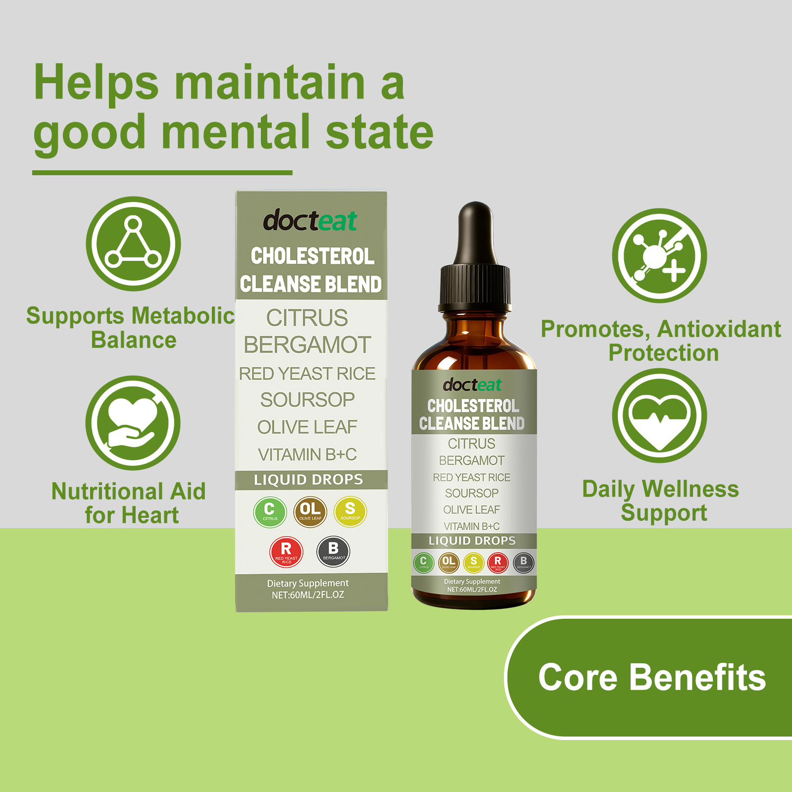 Citrus Bergamot Liquid Drops w - огляд і ціна Health Wellness Food