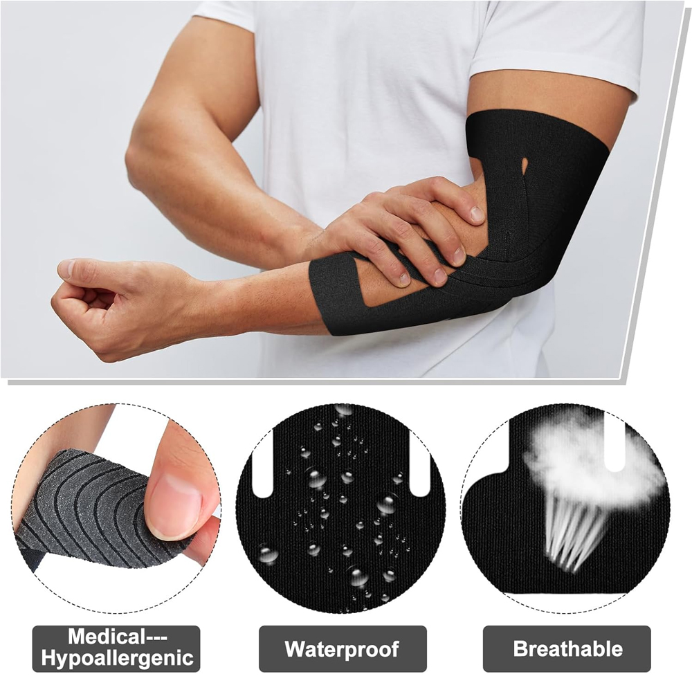 5PCS Precut Kinesiology Tape f - огляд і ціна Sports Taping Precut