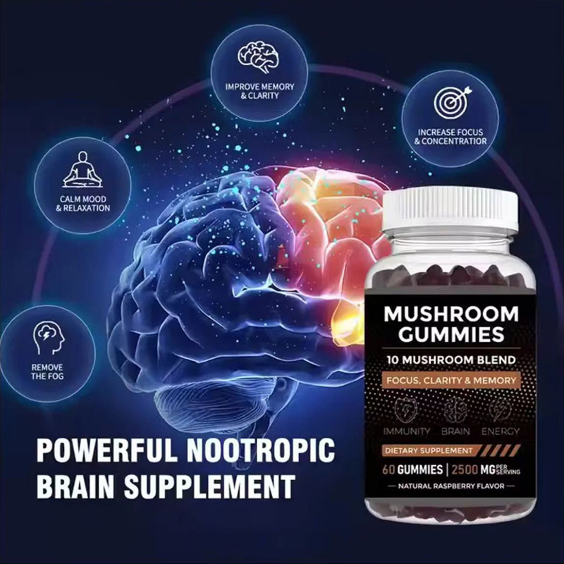 Mushroom Gummies Supports Immu - огляд і ціна Health Wellness Gummies