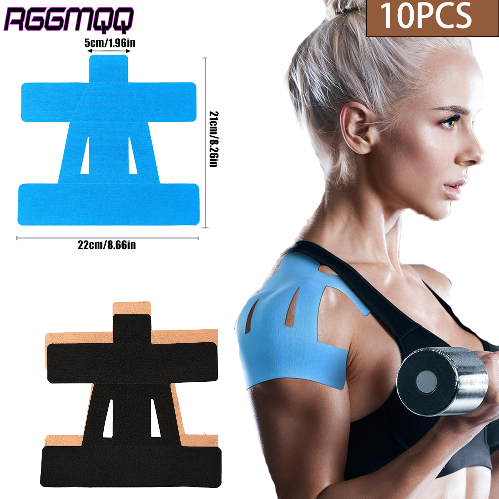 10PCS Precut Kinesiology Tape  - огляд і ціна Sports Taping Precut