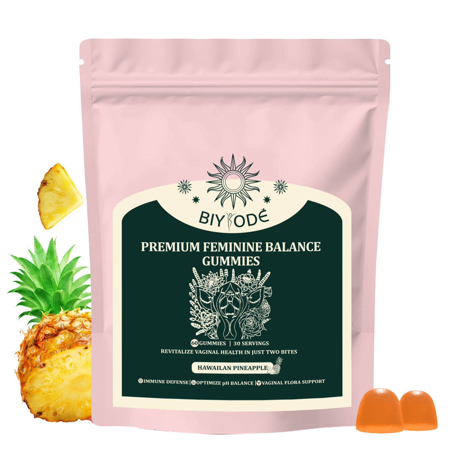 Premium Feminine Balance Gummi - огляд і ціна Health Wellness Gummies